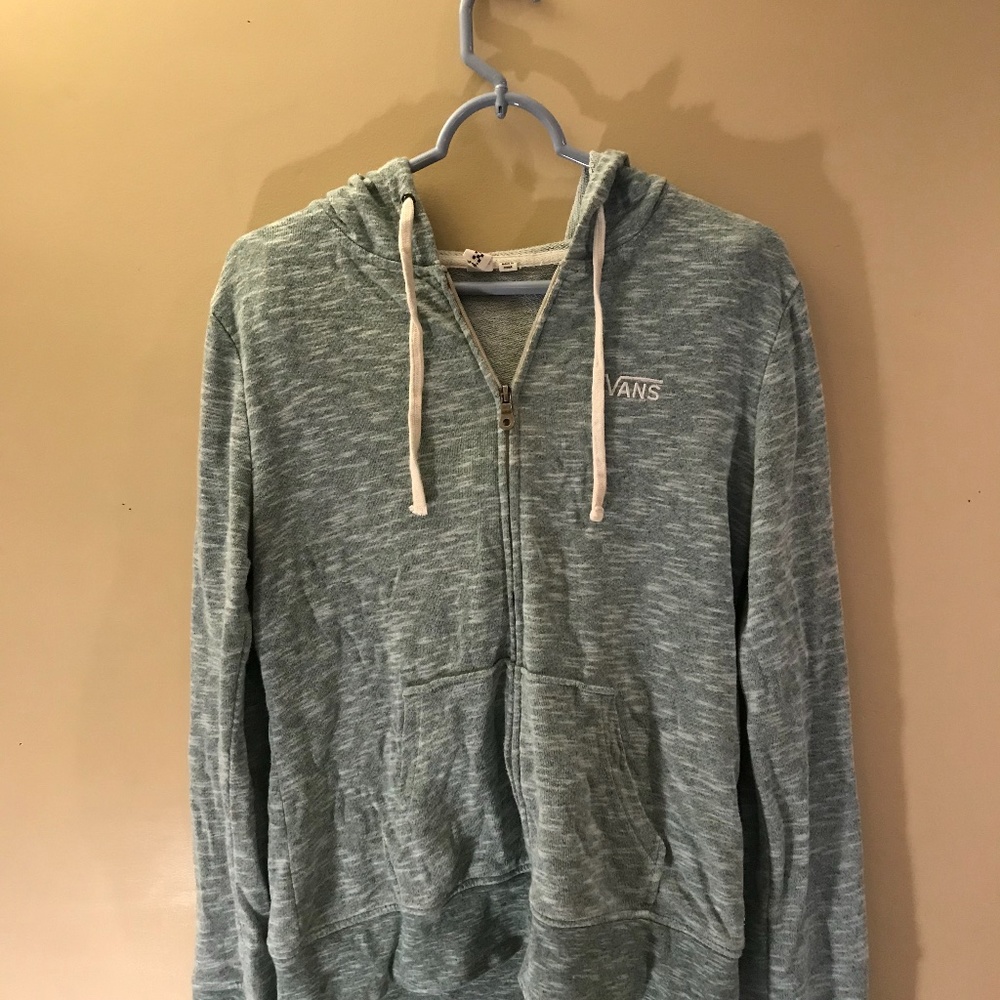 Vans Light Blue Zip Up
